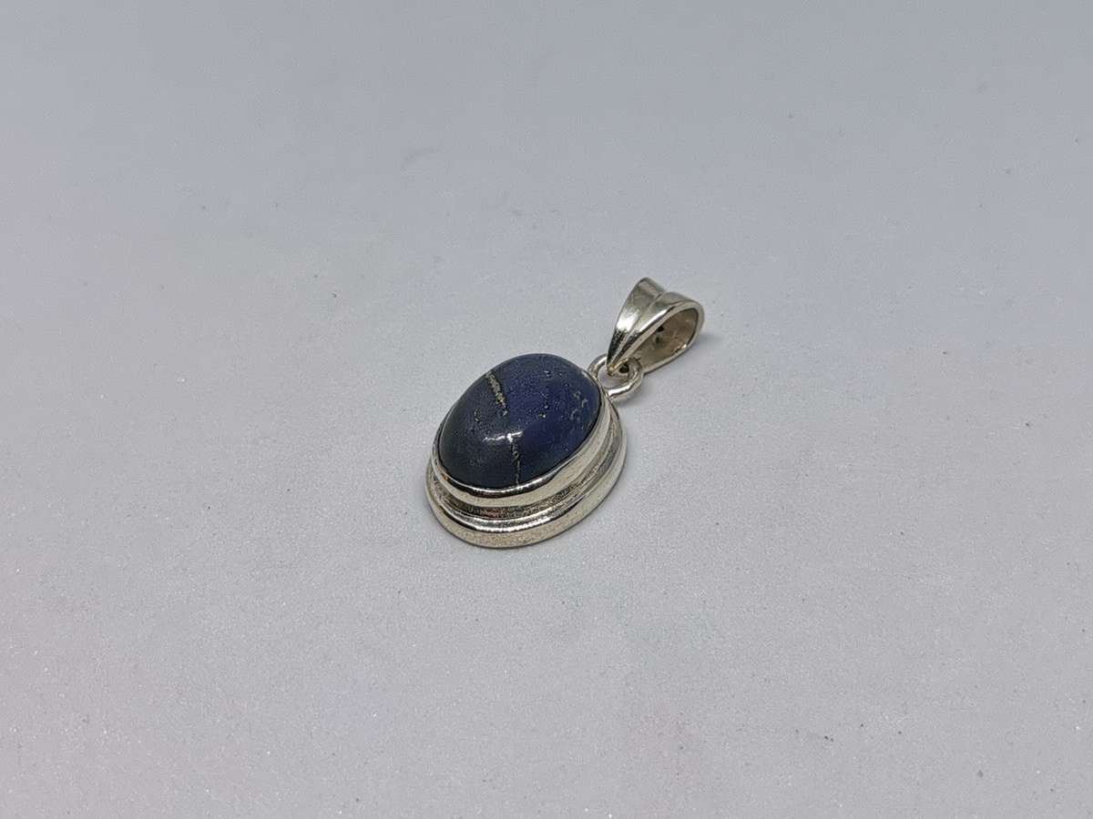 Silver Lapis Lazuli Pendant