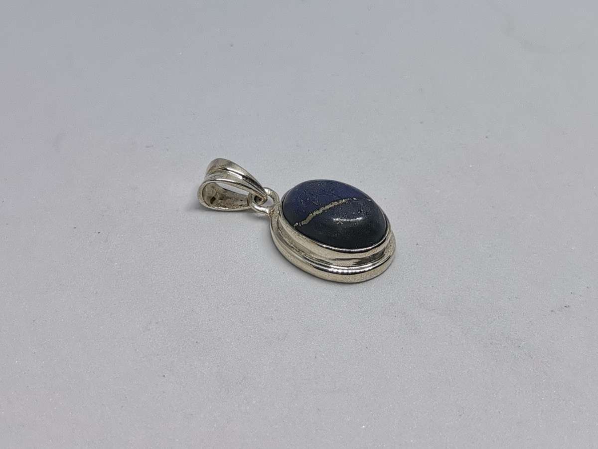 Silver Lapis Lazuli Pendant