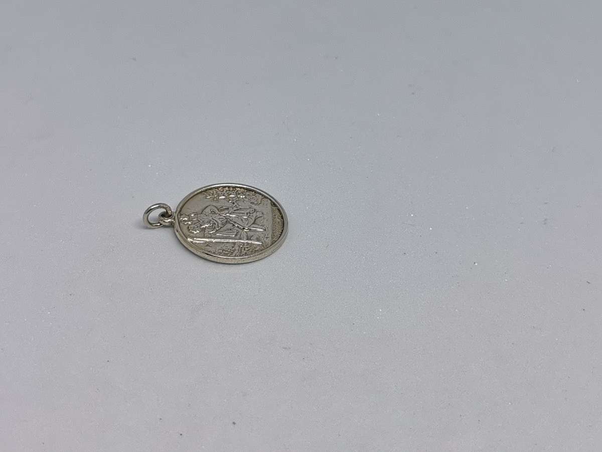 Silver St. Christopher Pendant