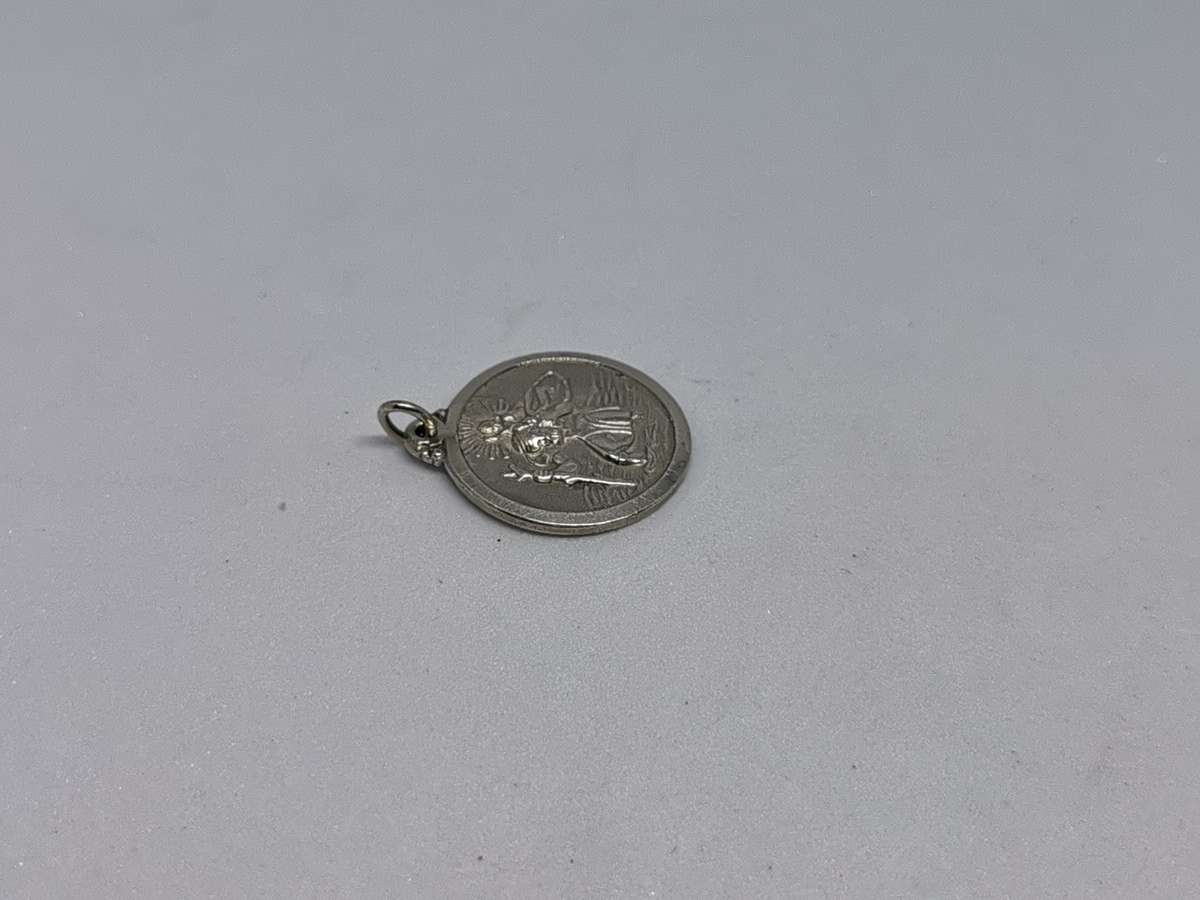 Silver St Christopher Pendant