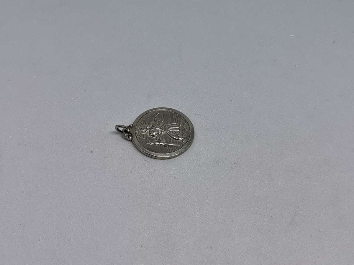 Silver St Christopher Pendant