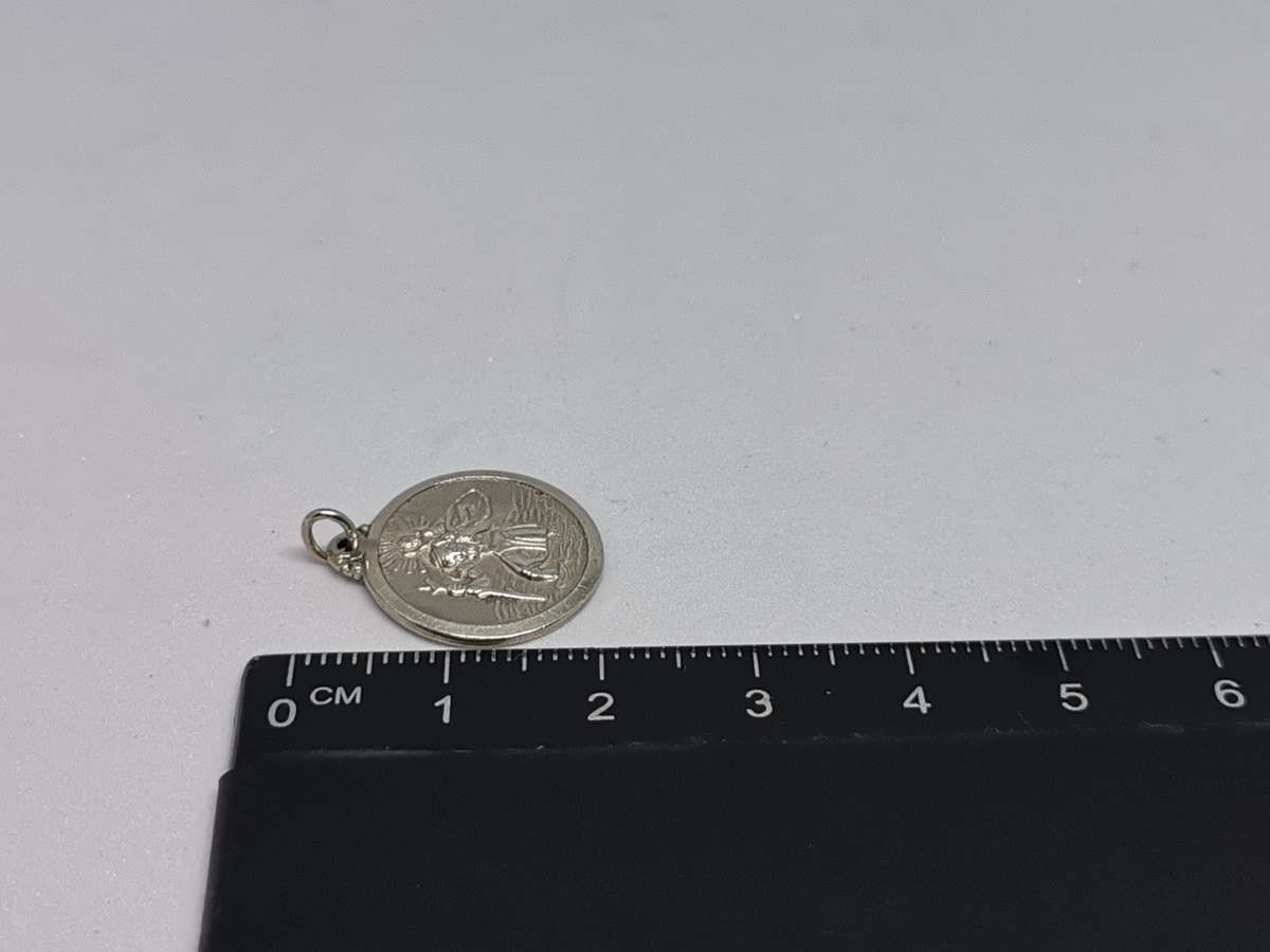 Silver St Christopher Pendant