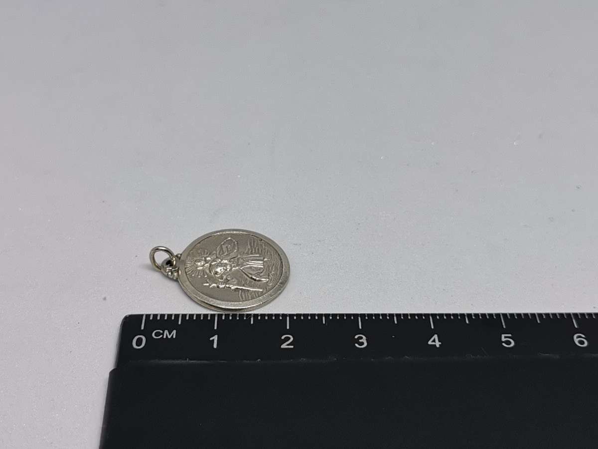 Silver St Christopher Pendant