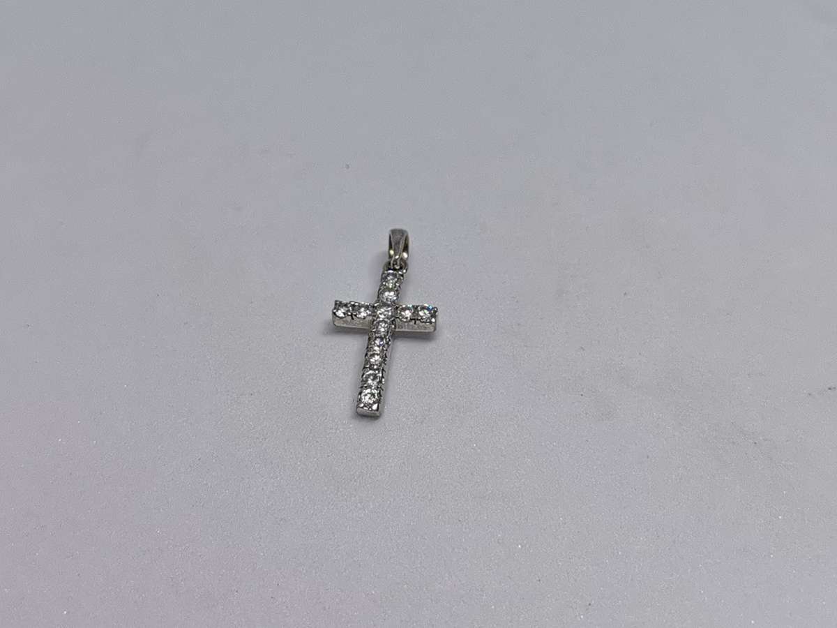 Dainty Silver Cross Pendant