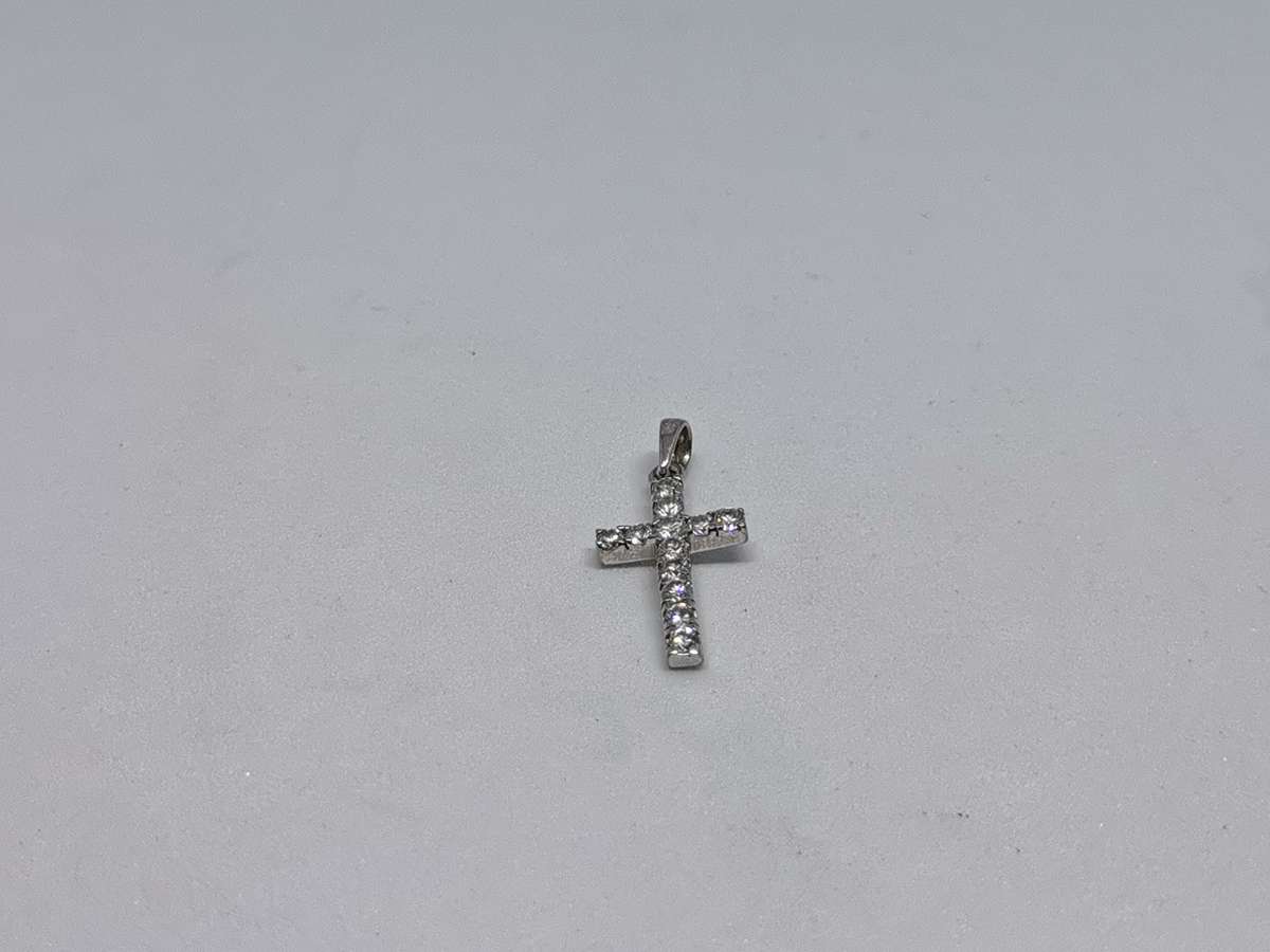 Dainty Silver Cross Pendant