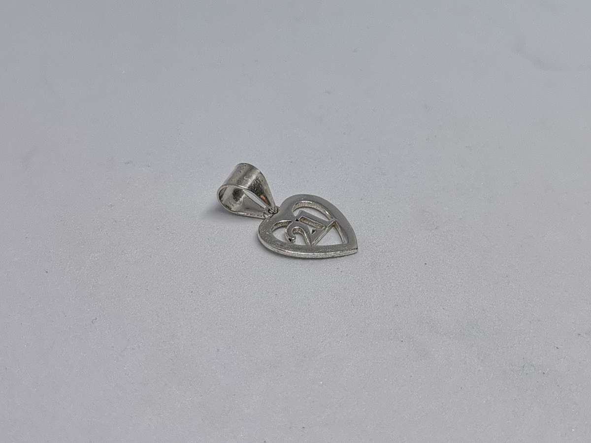 Silver 21st Birthday Pendant