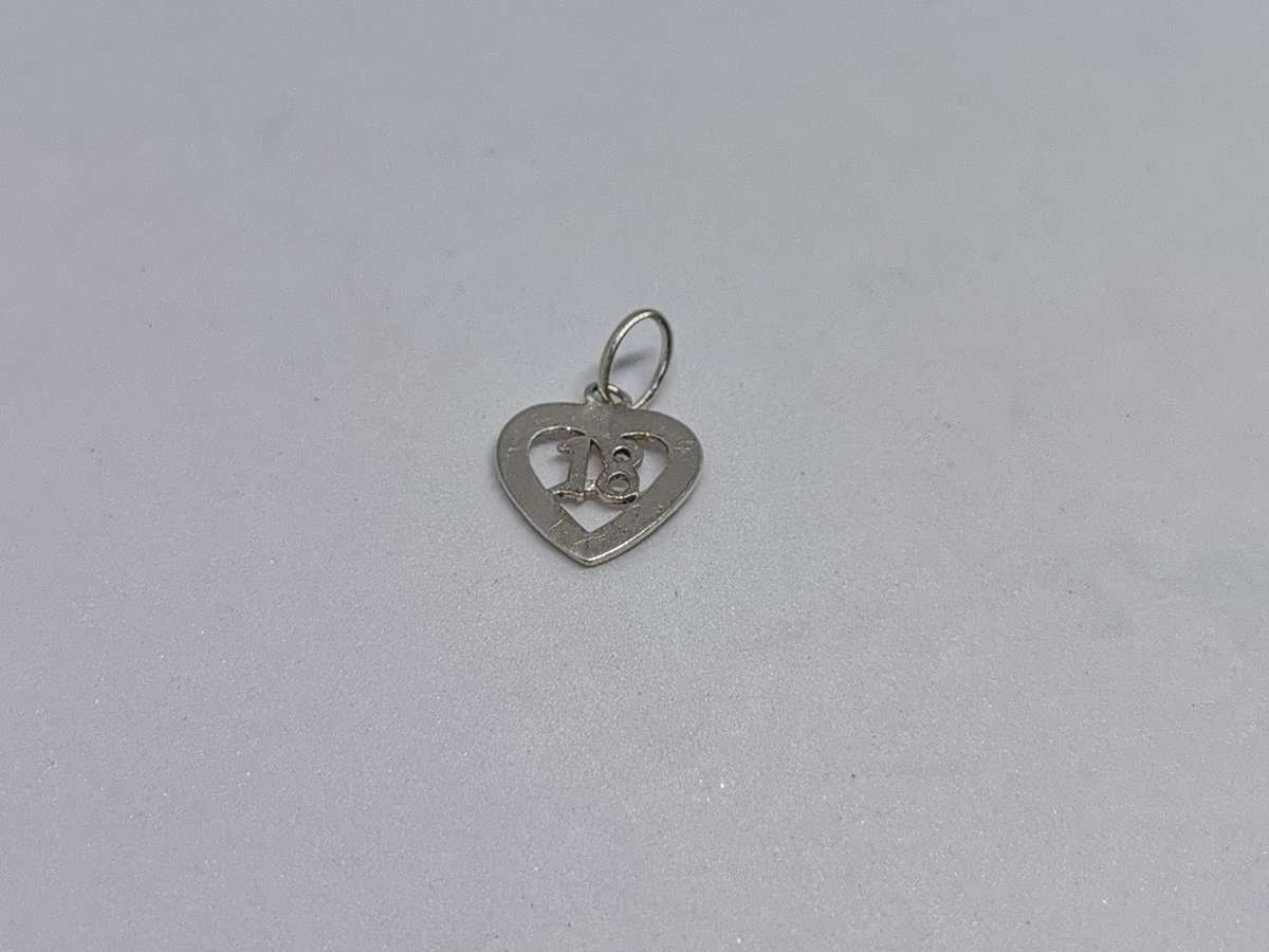 Silver 18th Birthday Pendant