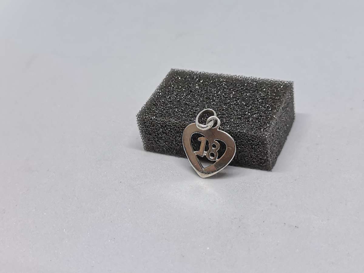 Silver 18th Birthday Pendant