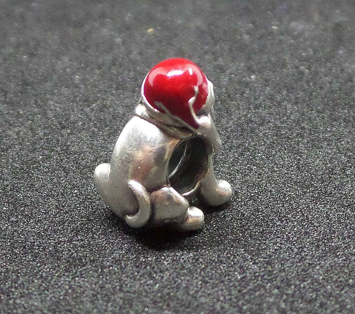 Pandora `Christmas Puppy` Charm