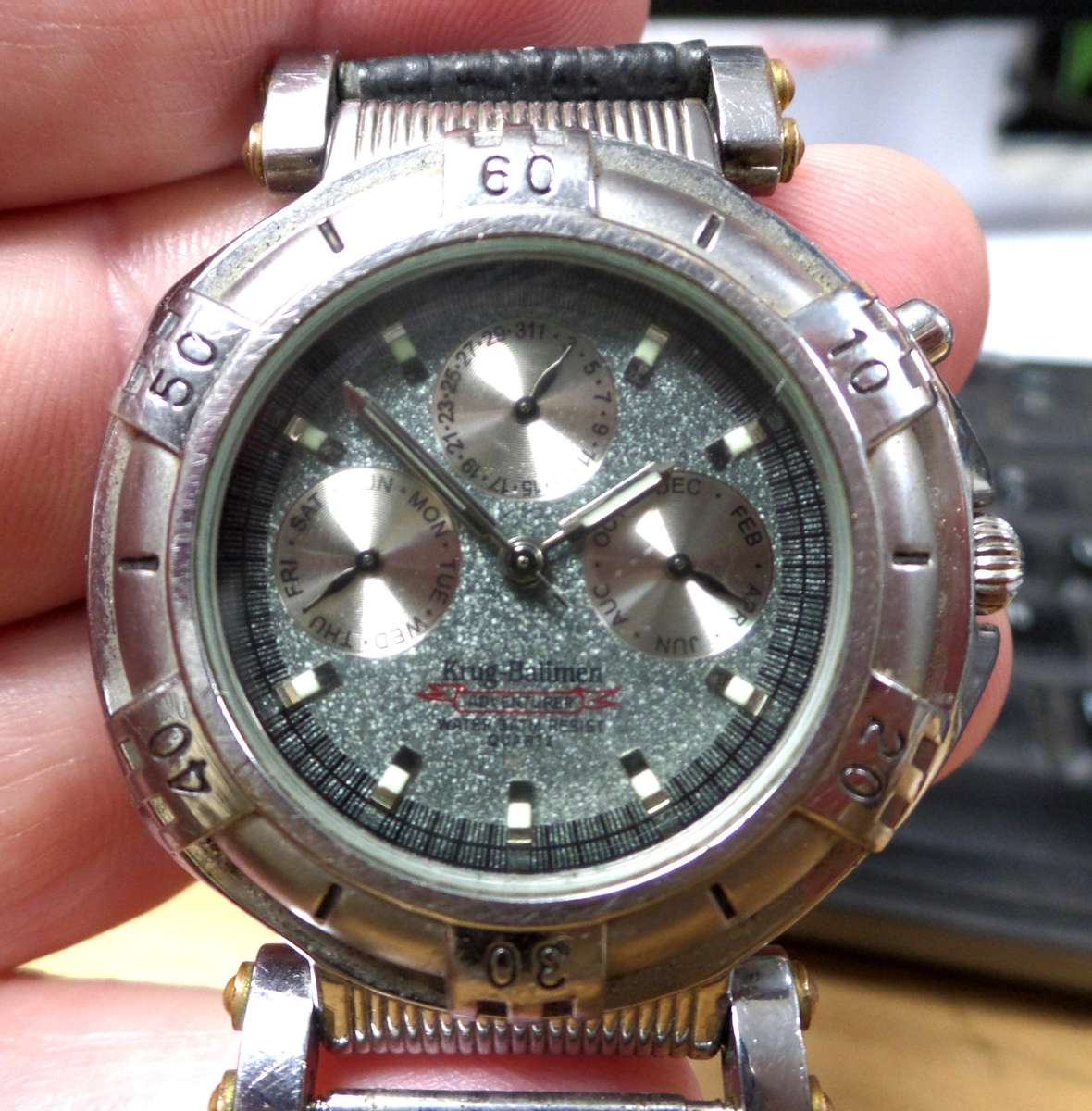 *R1 Auction* Krug-Baumen 'Adventurer' men's watch