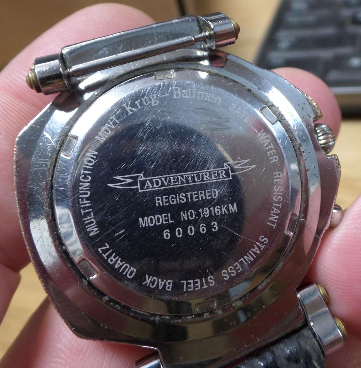 *R1 Auction* Krug-Baumen 'Adventurer' men's watch