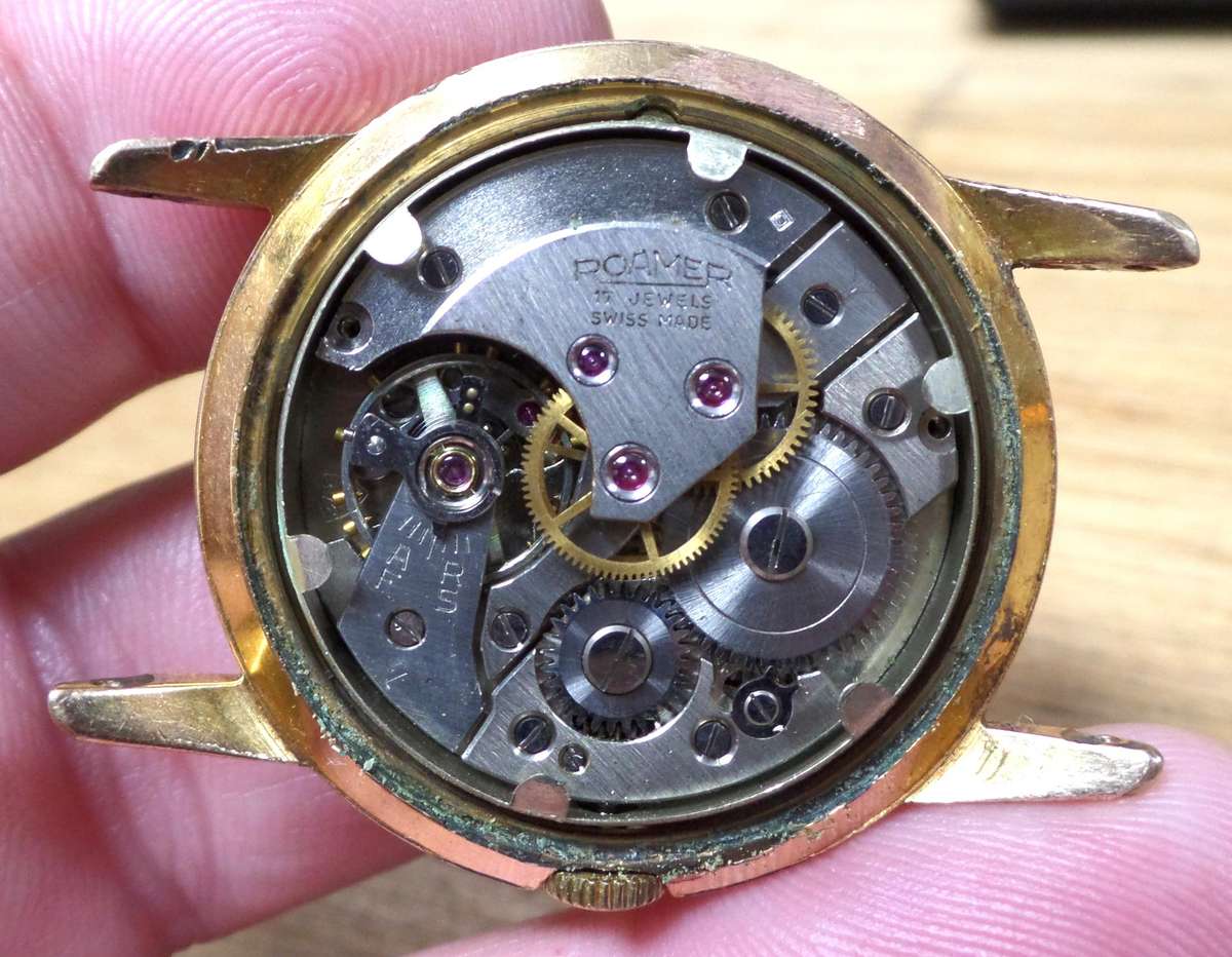 1950's ROAMER Popular (MST372) manual wind gent's watch