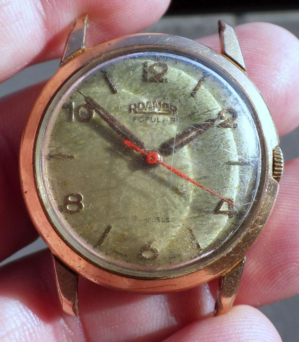 1950's ROAMER Popular (MST372) manual wind gent's watch