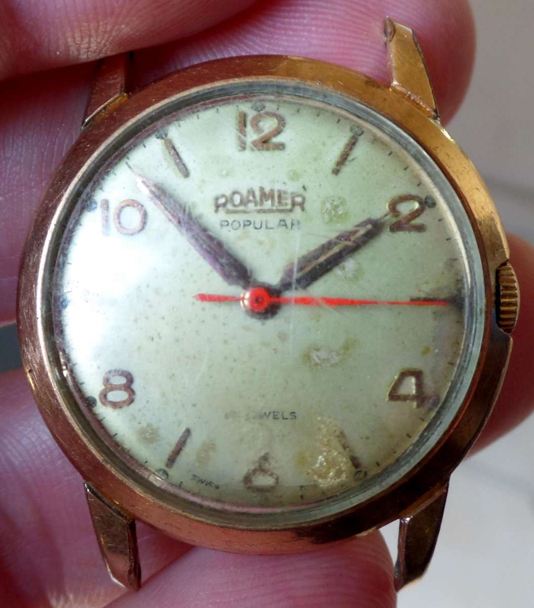 1950's ROAMER Popular (MST372) manual wind gent's watch
