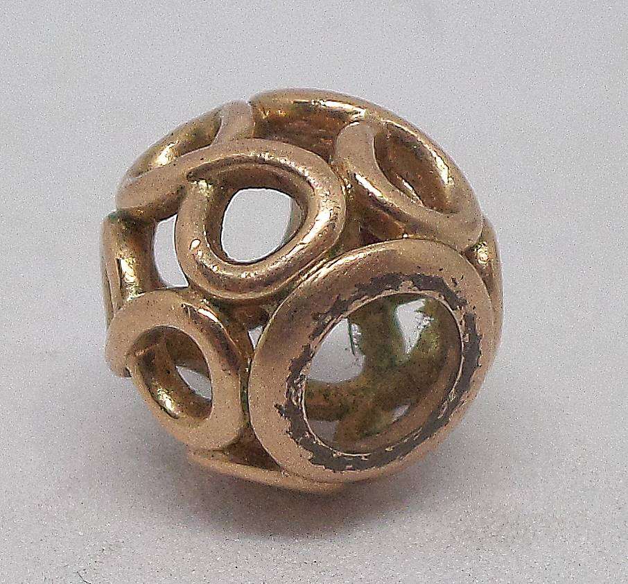 Pandora openwork 14ct gold-plate Infinity charm