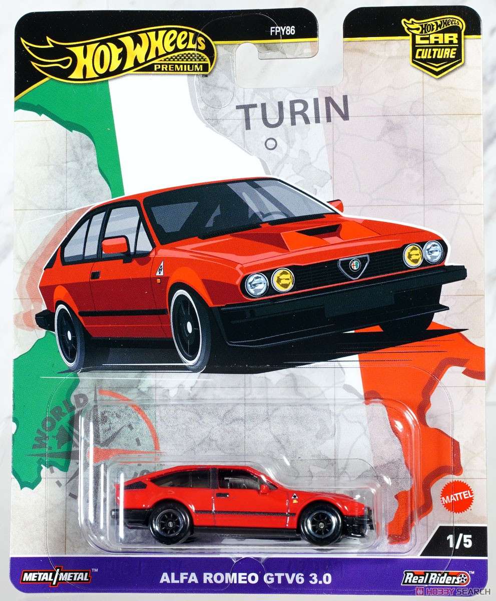 Hot Wheels - World Tour - Alfa Romeo GTV6 3.0