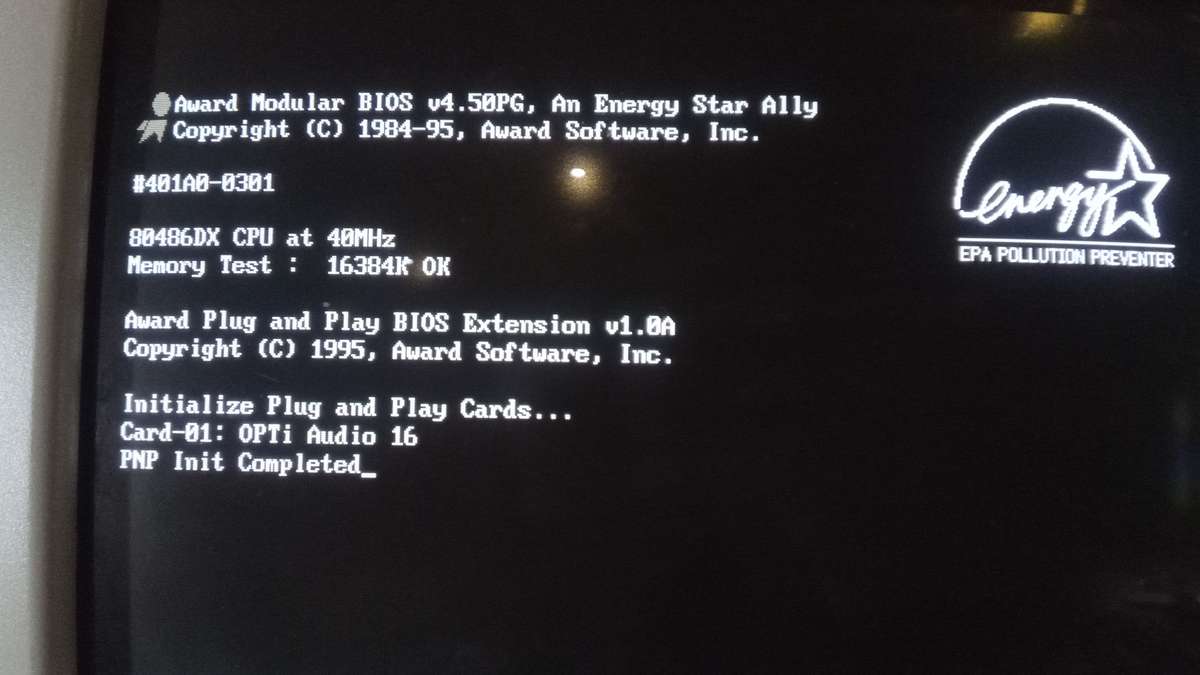 486DX 40MHz Computer