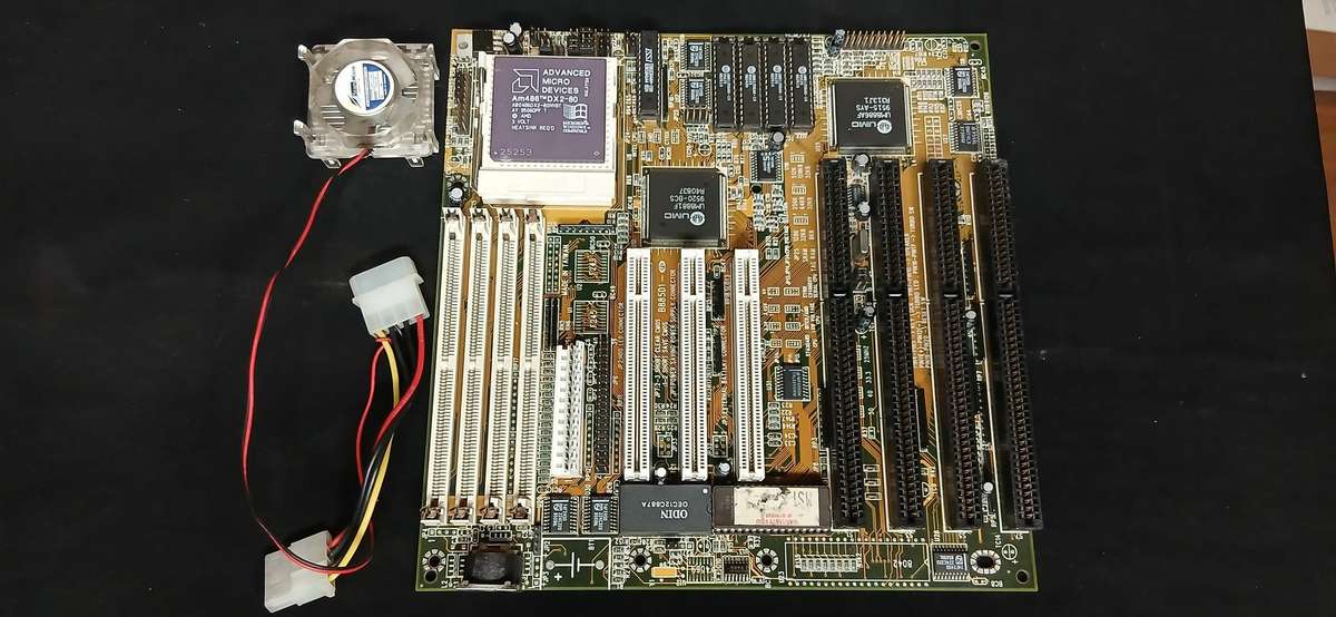AMD 486 DX2-80 CPU plus Motherboard and RAM