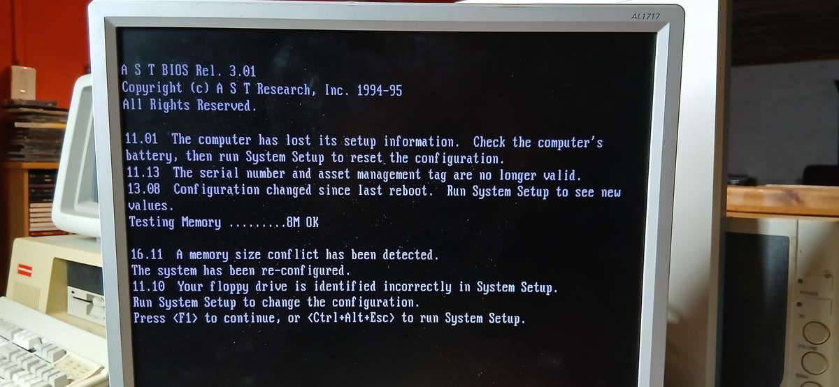 AST Premmia GX P133 Dual CPU Workstation