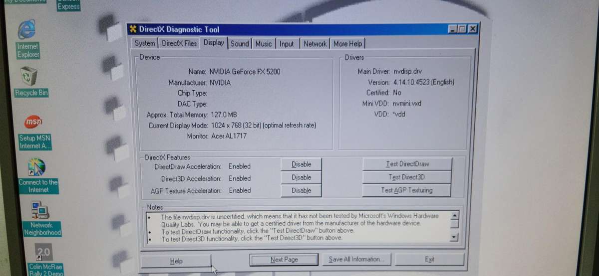 Pentium 3 1000 MHz Computer plus GeForce FX5200 GPU
