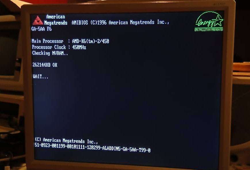 AMD K6-2 450 Computer with NVIDIA Riva TNT2 Model64 32MB Graphics Card