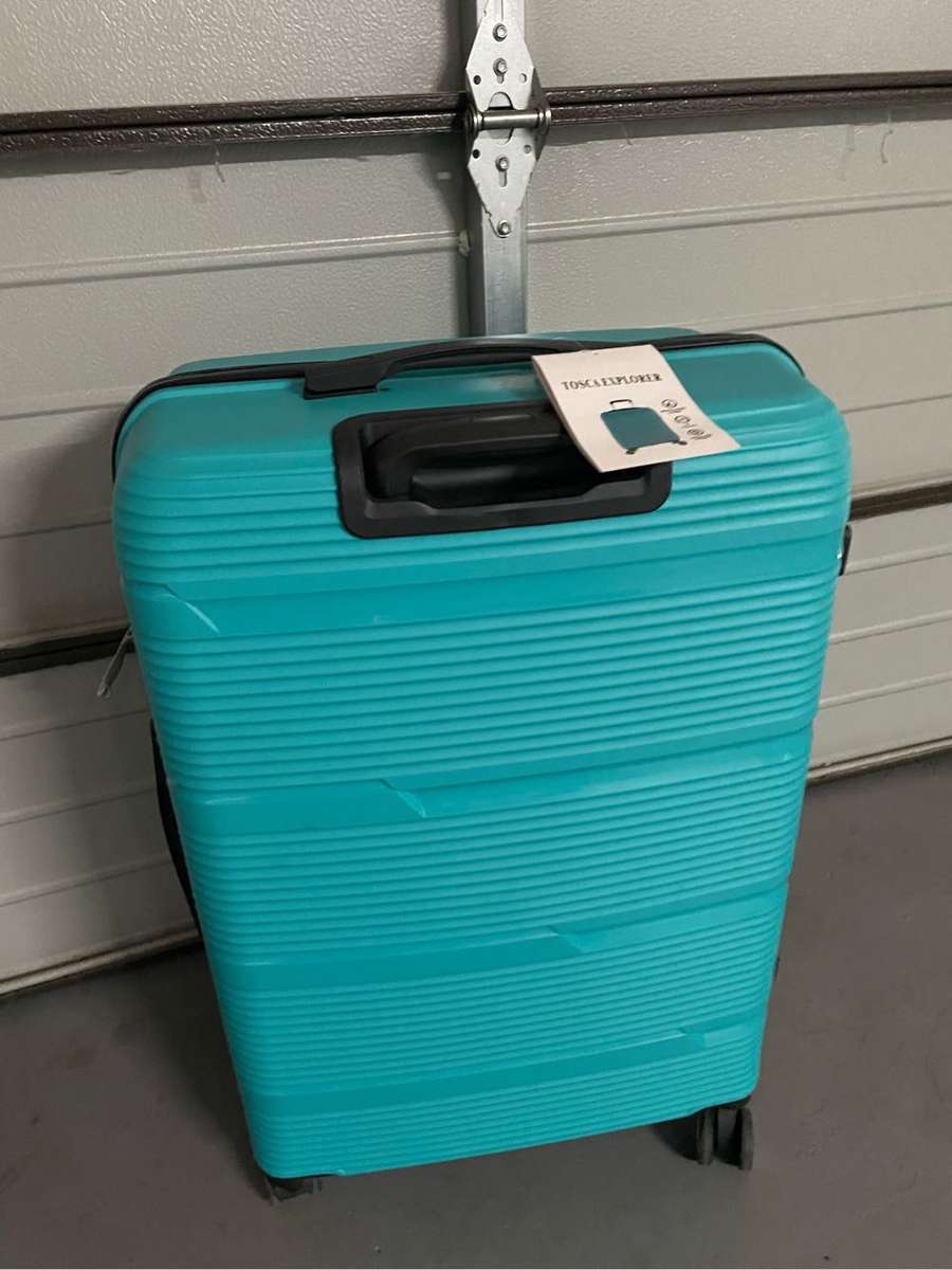 TOSCA Polyprop Trolley Case 75cm Aqua