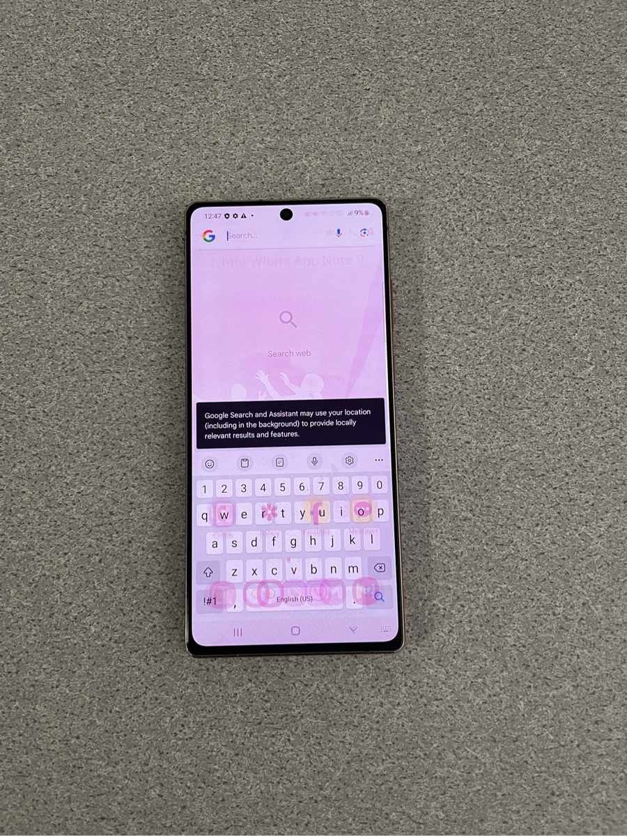 SAMSUNG GALAXY NOTE 20 MYSTIC BRONZE