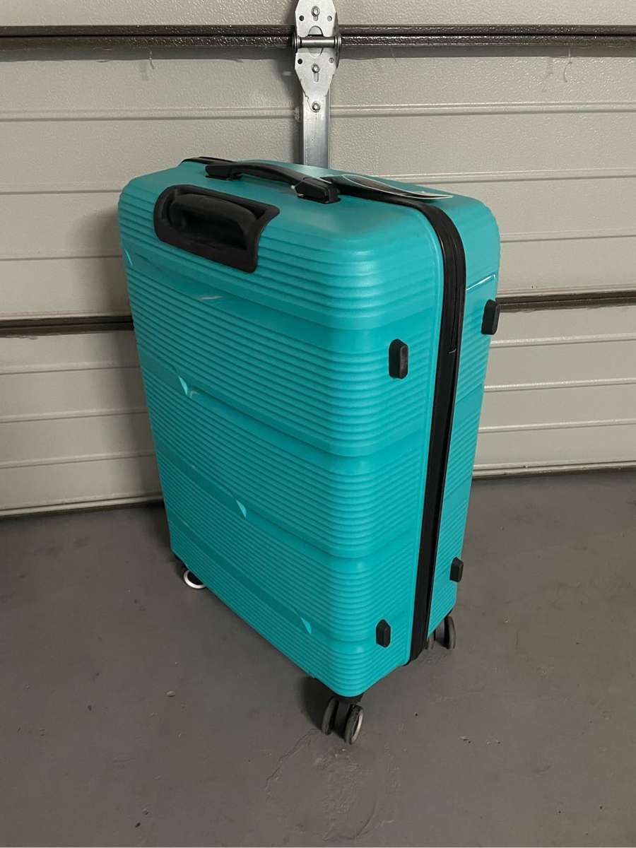 TOSCA Polyprop Trolley Case 75cm Aqua