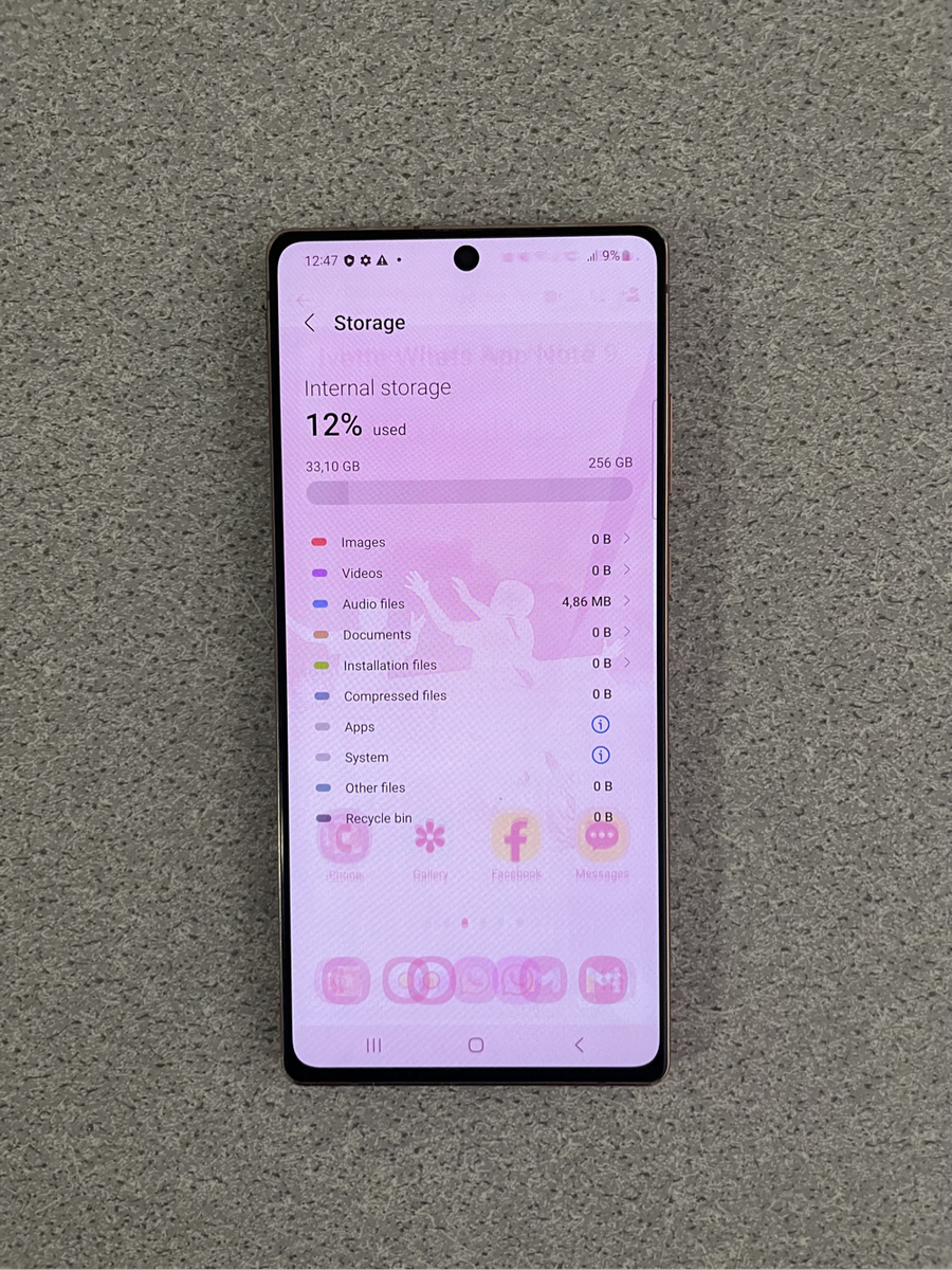 SAMSUNG GALAXY NOTE 20 MYSTIC BRONZE