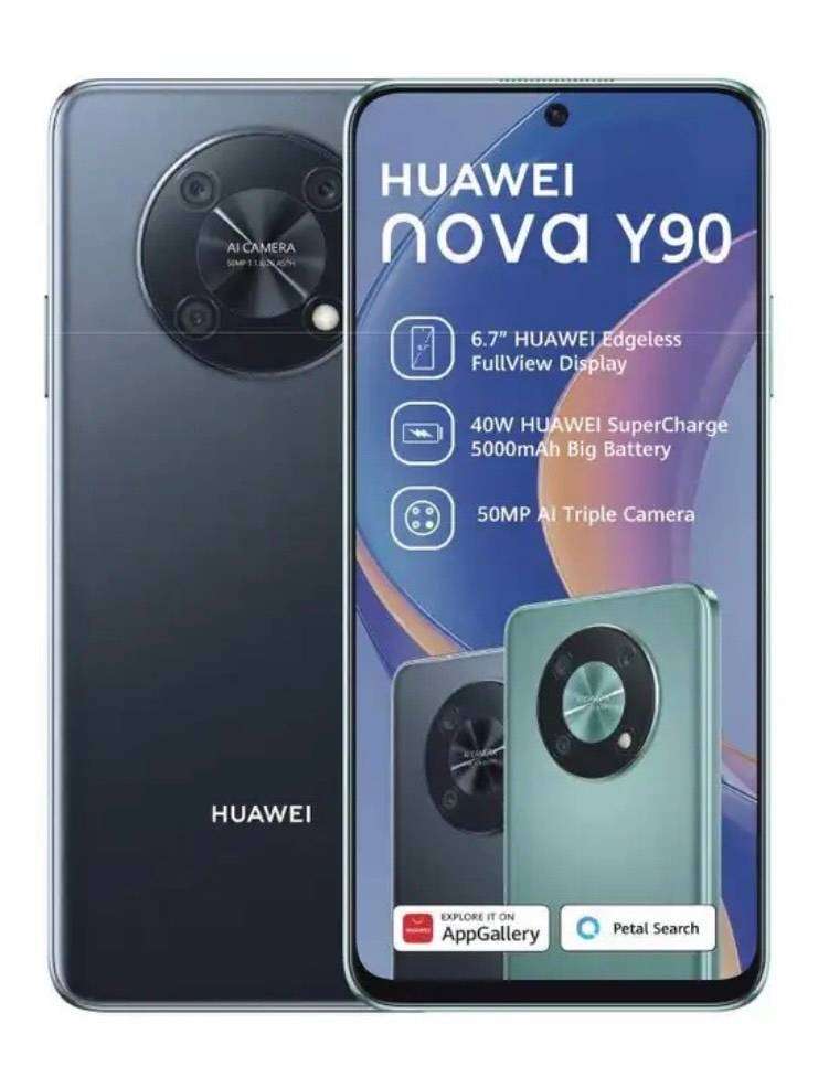 Huawei Nova Y90  128GB Dual SIM Mint Condition Black with Box!