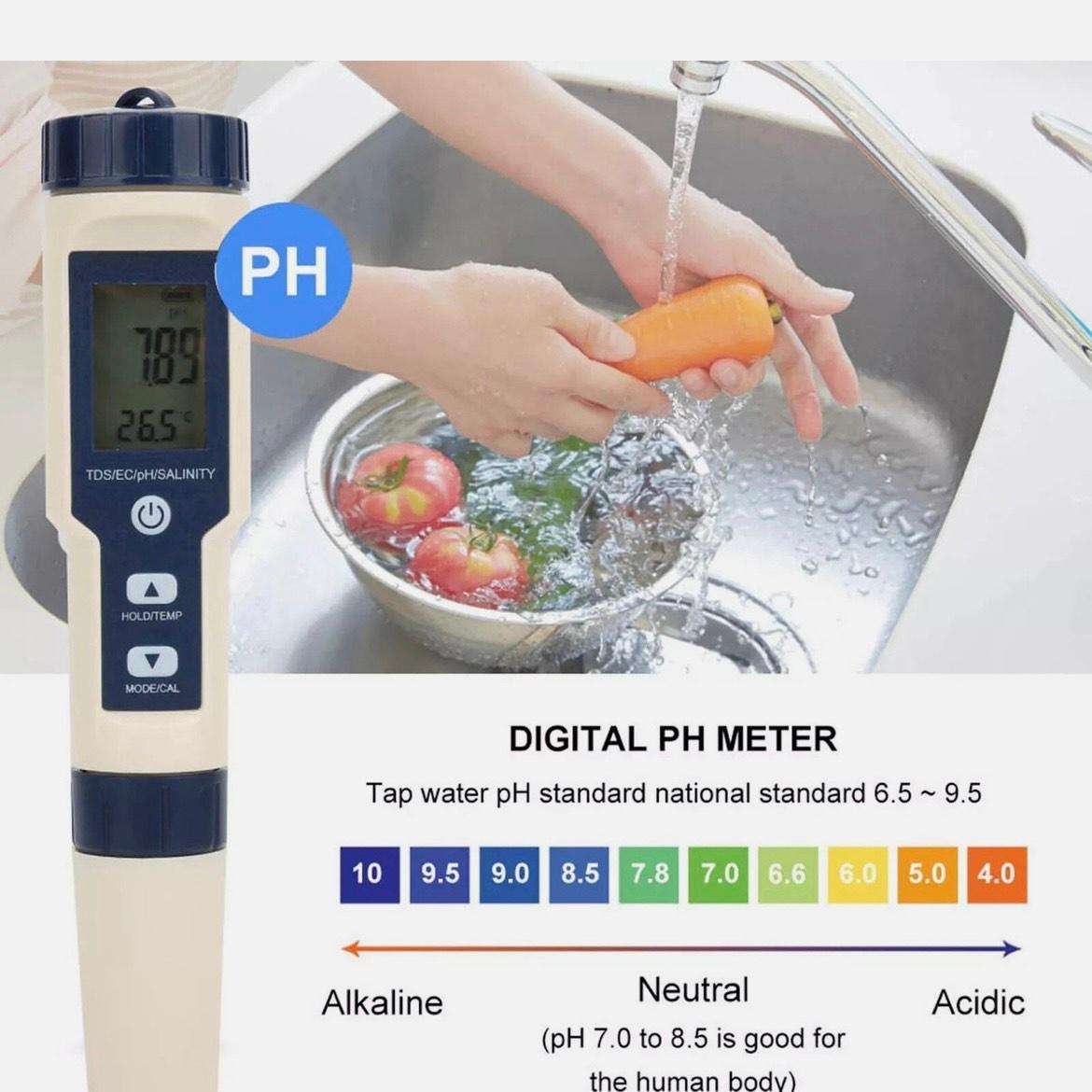 Water Quality Digital Testing Meter