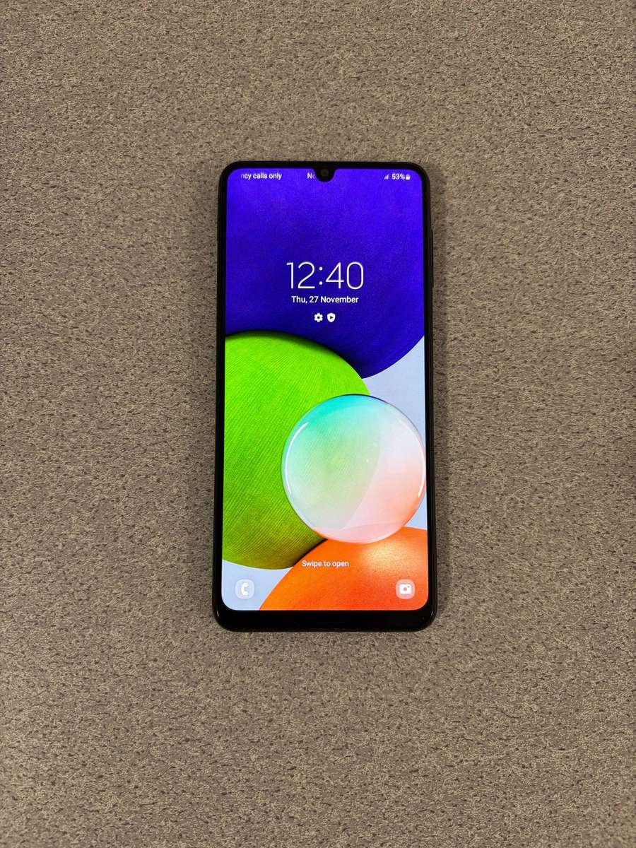 Samsung Galaxy A22  64GB  Black  Great Condition (Phone Only)