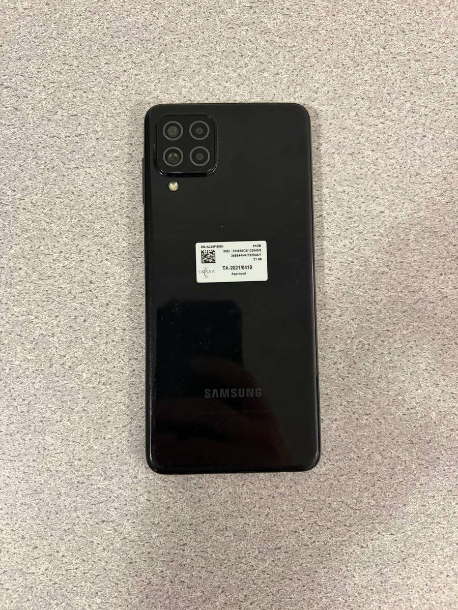 Samsung Galaxy A22  64GB  Black  Great Condition (Phone Only)
