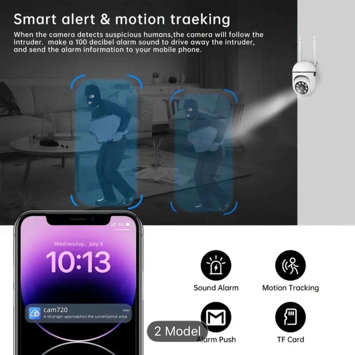High Definition WIFI Monitoring Camera