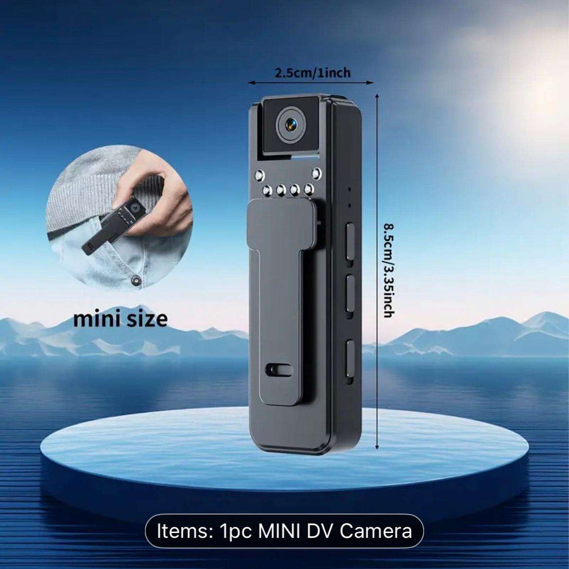 Body Camera with Audio And Video Recording