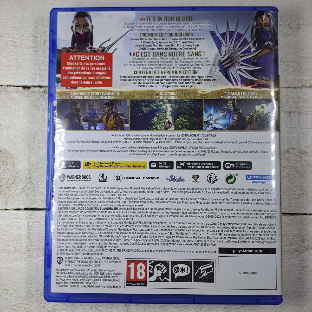 Mortal Kombat 1 PS5 Disc