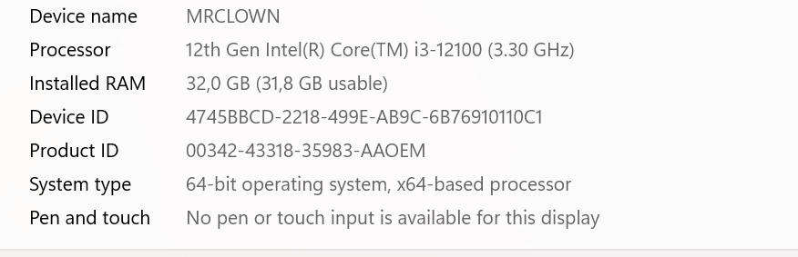GAMING STARTER KIT GIGABYTE 610M-H D4 MIC-ATX + i3 12th gen+32GB DDR4