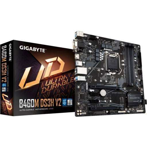 Gigabyte B460M DS3H V2 Intel B460 Socket LGA1200 Micro-ATX Desktop Motherboard