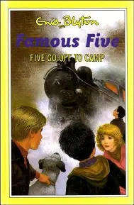 BLYTON, Enid - Five Go Off to Camp - (EXCELLENT HARDCOVER)