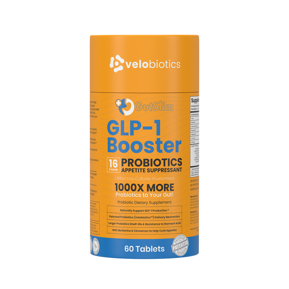 GutSlim Probiotics GLP-1 Booster