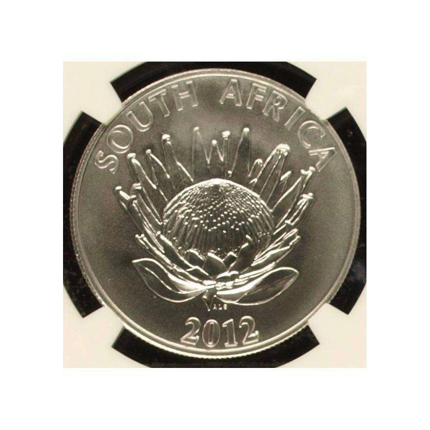 2012 Protea Silver R1 ~ NGC MS 68 ~ "Walter & Albertina Sisulu"