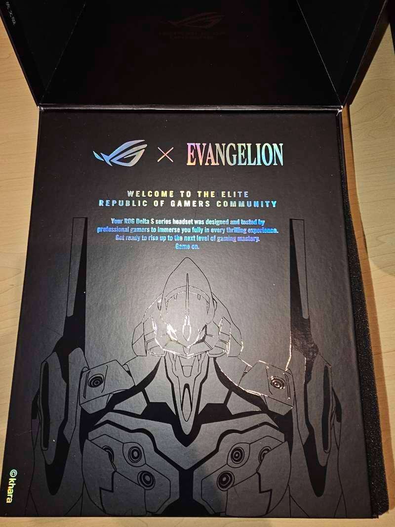 ASUS ROG Delta S EVA Edition Gaming Headset - High-Resolution Audio, RGB Lighting