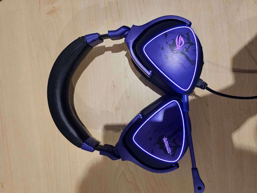 ASUS ROG Delta S EVA Edition Gaming Headset - High-Resolution Audio, RGB Lighting