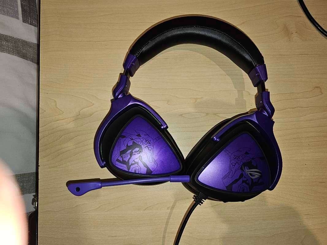 ASUS ROG Delta S EVA Edition Gaming Headset - High-Resolution Audio, RGB Lighting