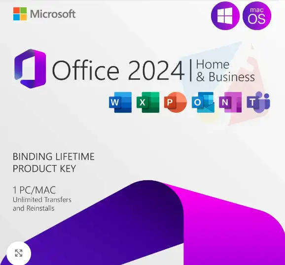 Microsoft Office 2024 Home & Business for Mac & Windows