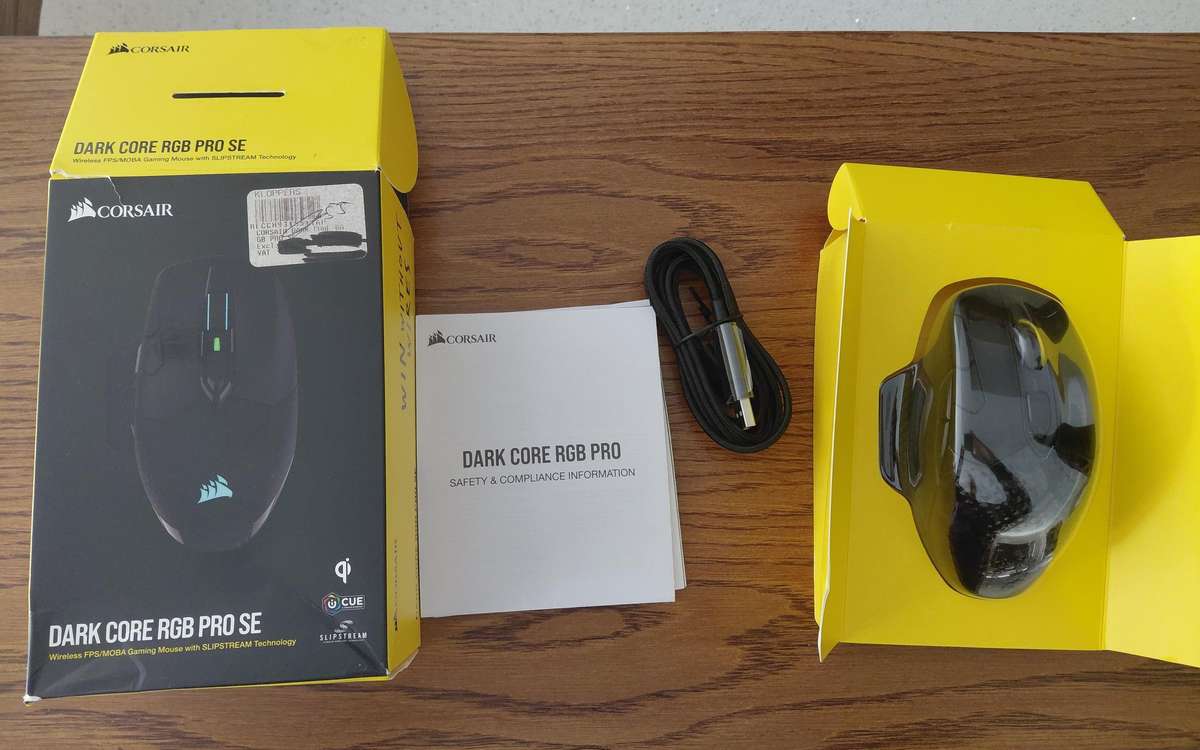 Corsair Dark Core Pro Wireless RGB Gaming Mouse