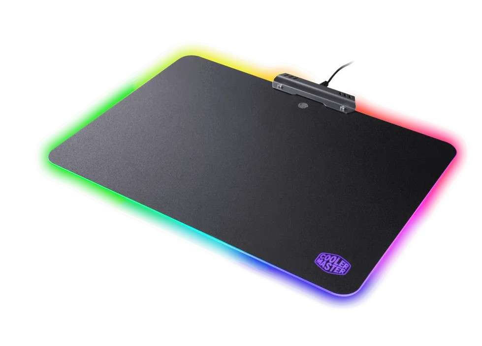 Cooler master RGB Hard surface gaming mouse pad