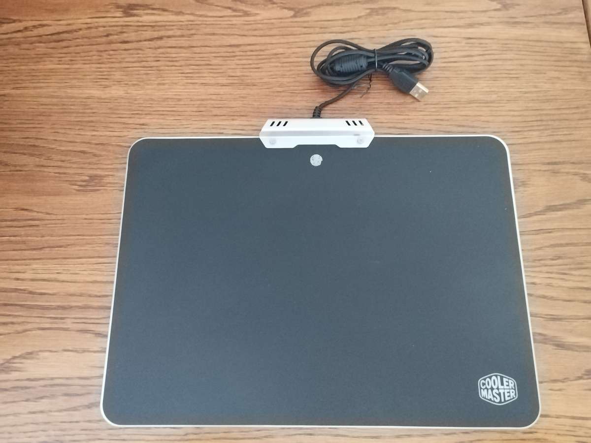 Cooler master RGB Hard surface gaming mouse pad