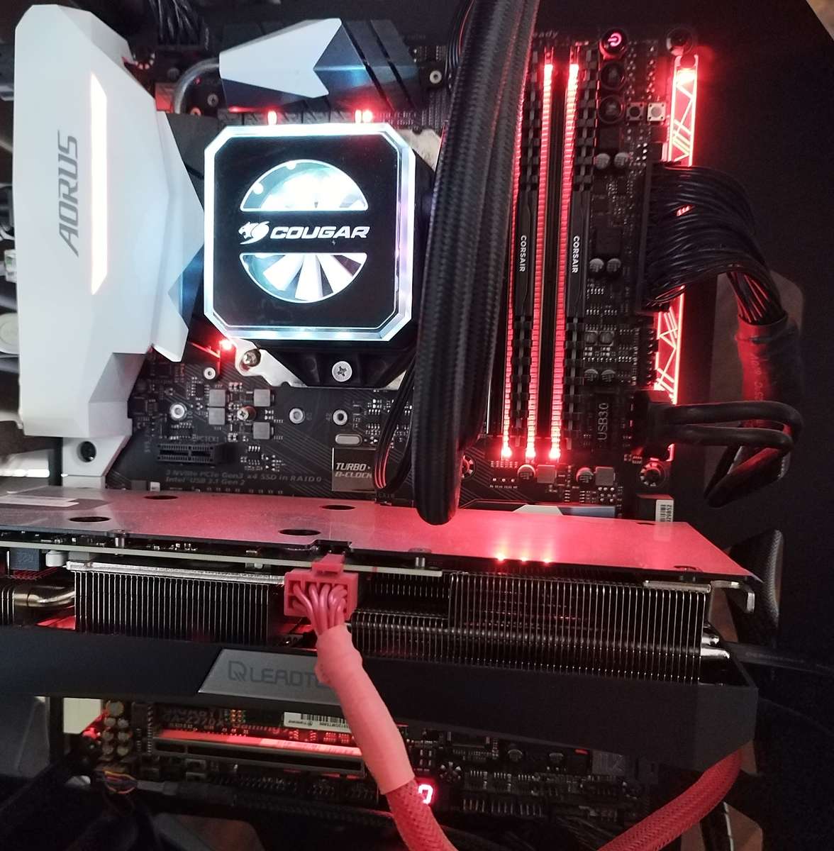 I7 CPU, Gaming Motherboard, Memory and liquid cooling system bundle