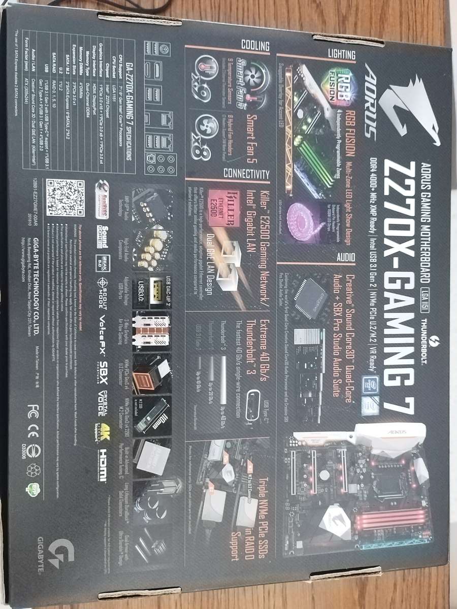 I7 CPU, Gaming Motherboard, Memory and liquid cooling system bundle